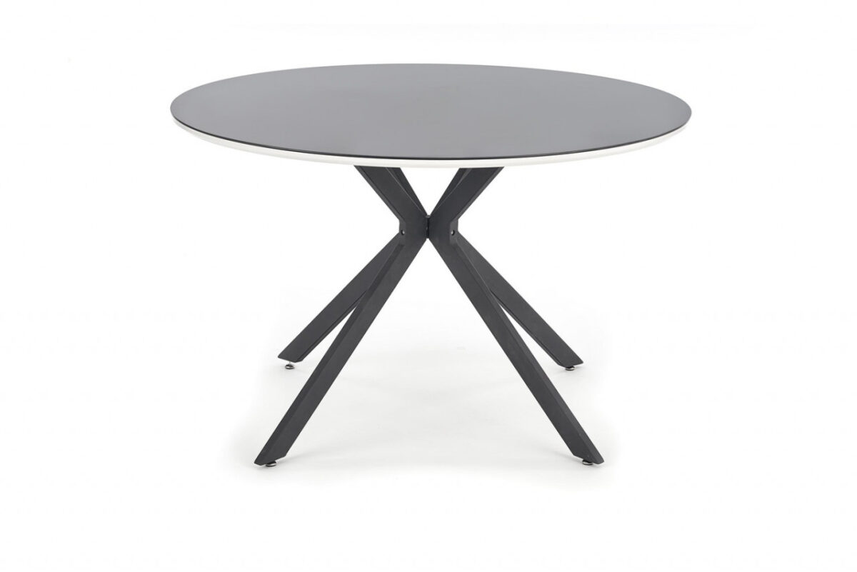 Set tavolo rotondo Avelar ø120 cm + 4 sedie K333 grigio - immagine 5