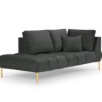 Chaise longue Hastings 2 posti in velluto - H75 cm