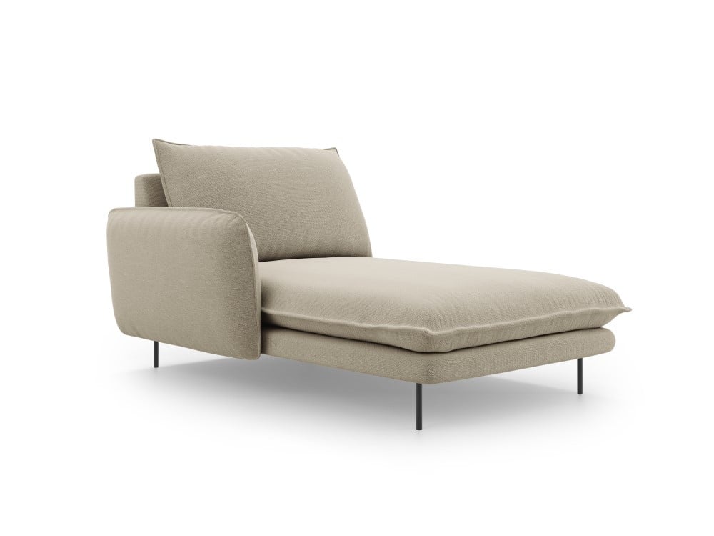 sezlong-tapitat-vienna-picioare-negre-–-l170-x-l110-x-h9523827 Chaise longue Vienna in tessuto strutturato con gambe nere – L170cm - immagine 1
