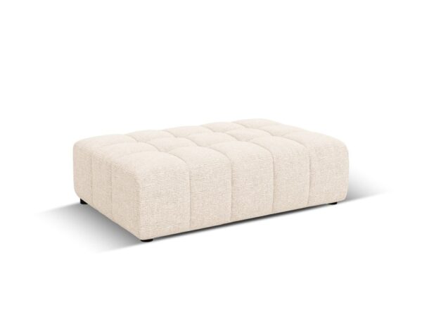 Pouf Chicago in ciniglia - L102 cm