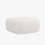 Pouf Jenny in bouclè - L90 cm