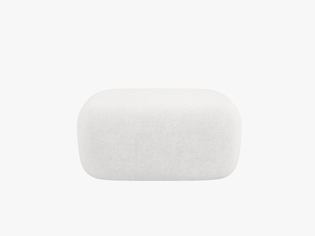 Pouf Jenny in bouclè - L90 cm - immagine 4
