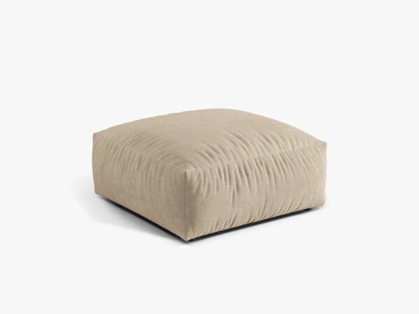 Pouf Martina Vogue in velluto - L106 cm