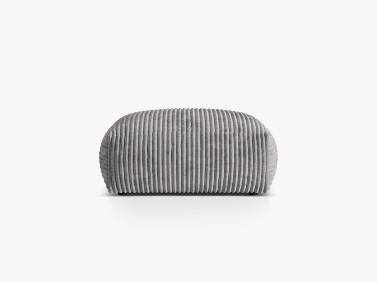 Pouf Martina in velluto a coste Tilia - L106 cm - immagine 3