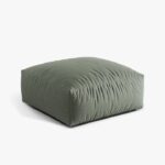 Pouf Martina Boston in tessuto - L106 cm