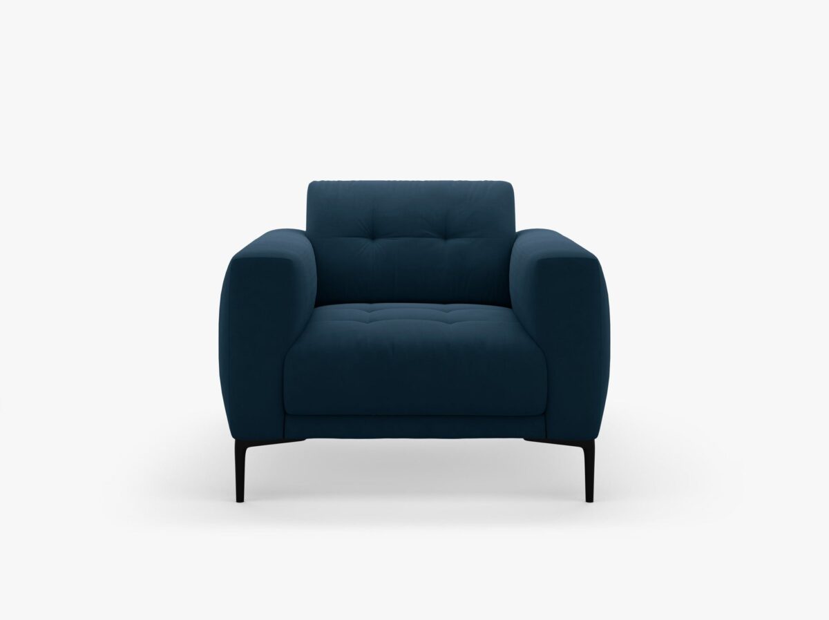 Poltrona Bemy in velluto Salvador L85 cm - immagine 11