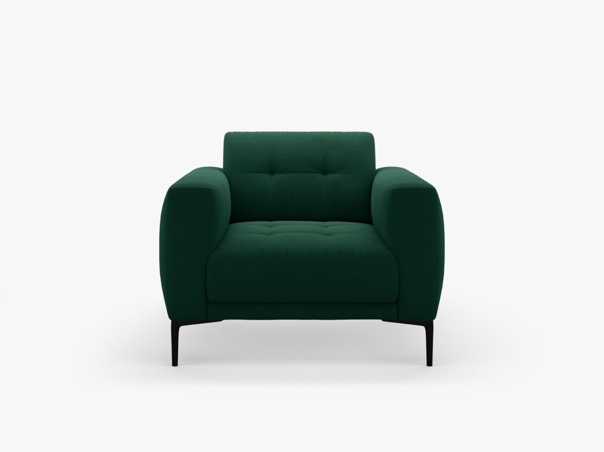 Poltrona Bemy in velluto Salvador L85 cm - immagine 9