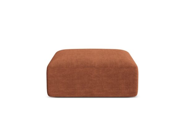 Pouf Campi in velluto a coste – 90x90 cm