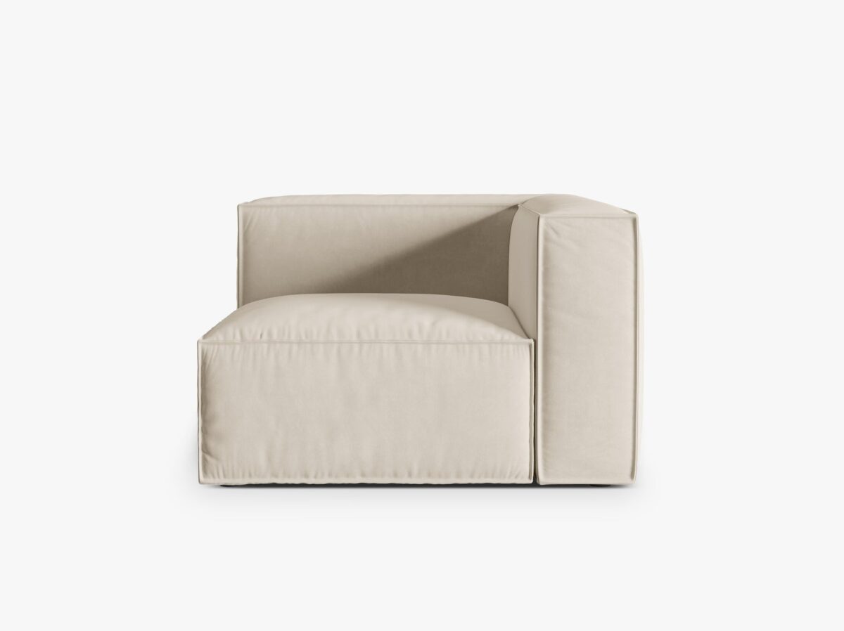Modulo angolare Nuria in velluto – L110 cm - immagine 10
