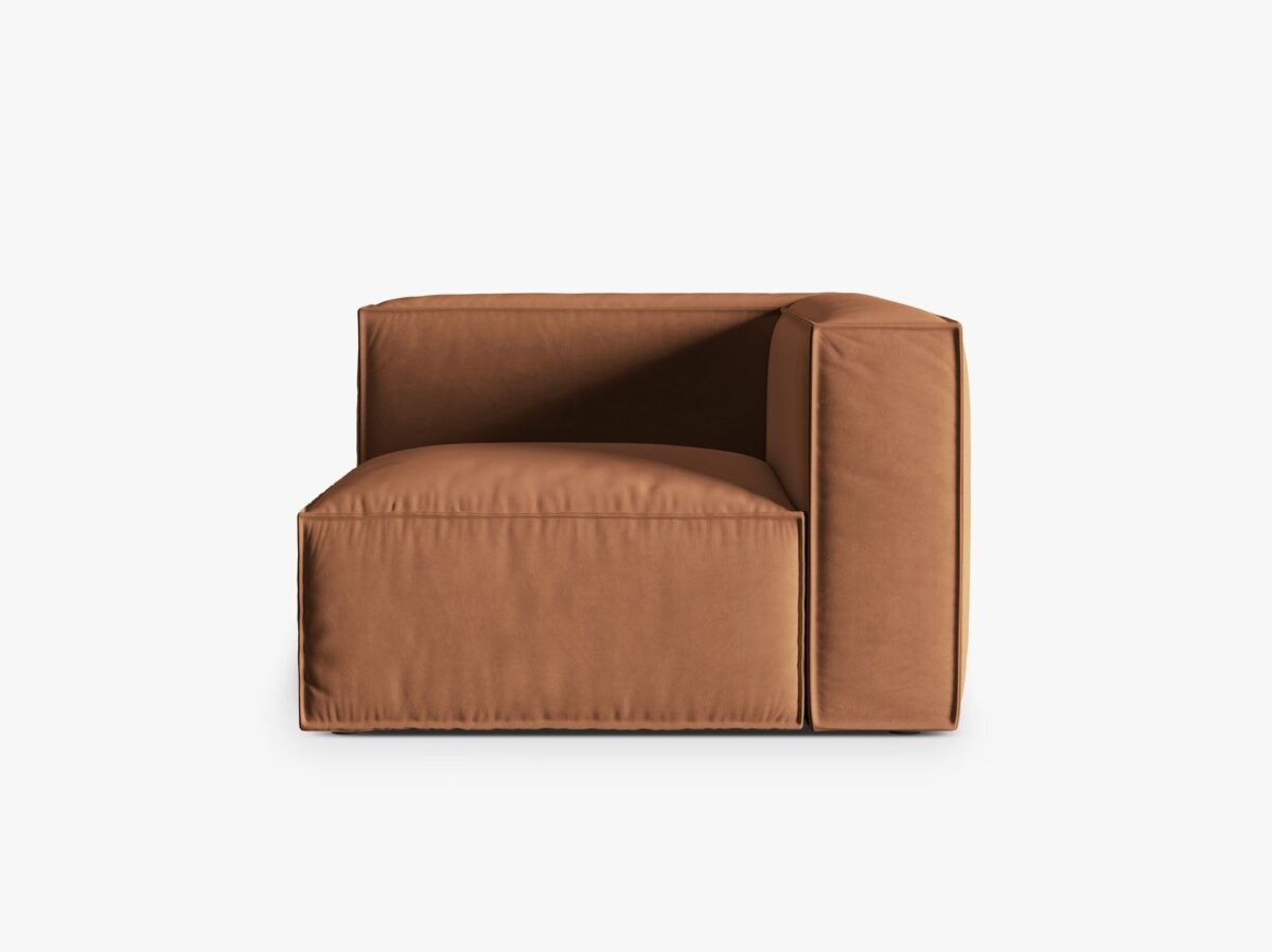 Modulo angolare Nuria in velluto – L110 cm - immagine 8