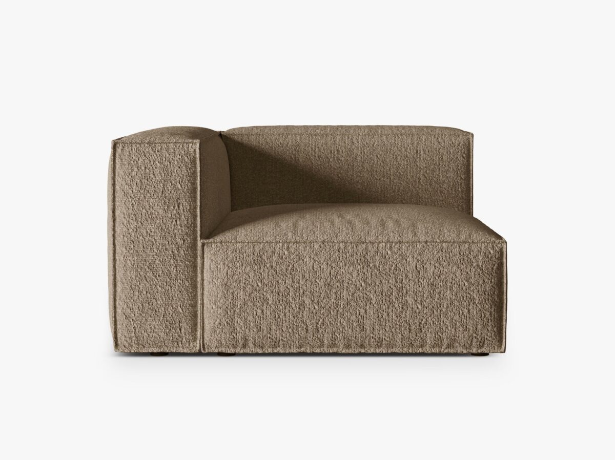 Modulo angolare Nuria in bouclé – L125 cm - immagine 8