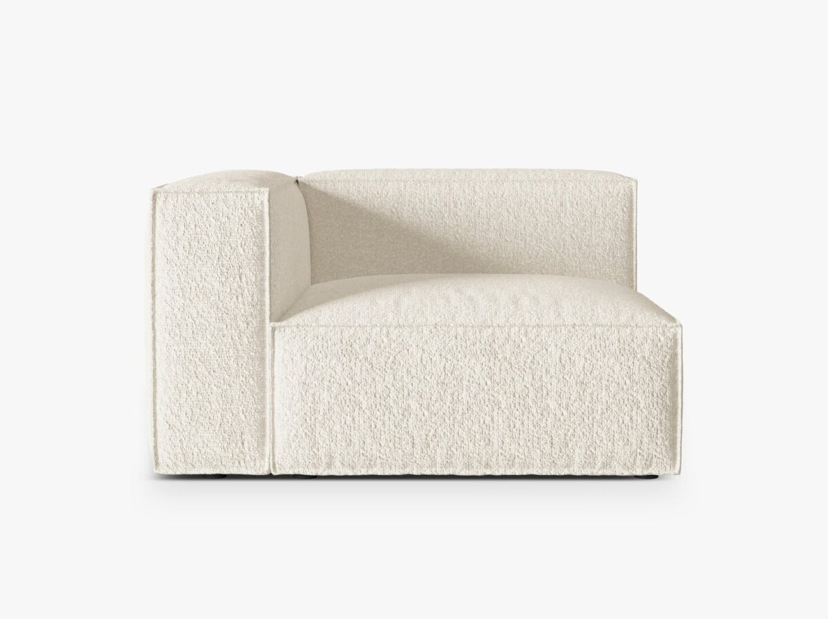 Modulo angolare Nuria in bouclé – L125 cm - immagine 10