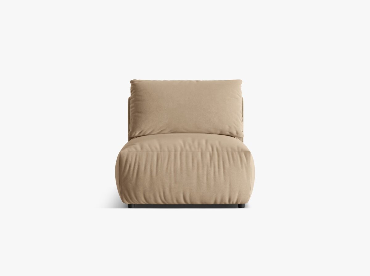 Modulo singolo Chris in velluto – L85 cm - immagine 7