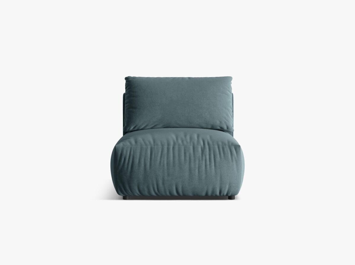 Modulo singolo Chris in velluto – L85 cm - immagine 11