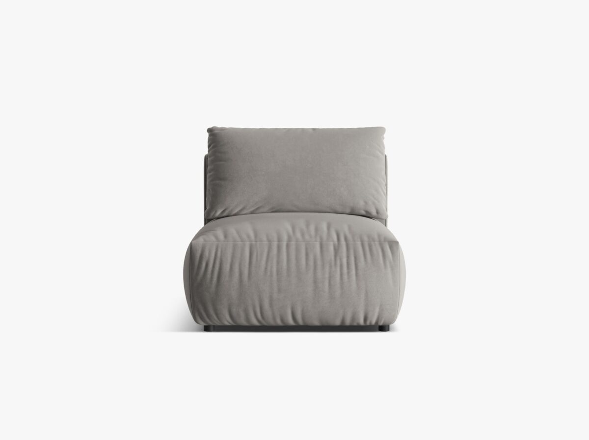 Modulo singolo Chris in velluto – L85 cm - immagine 6