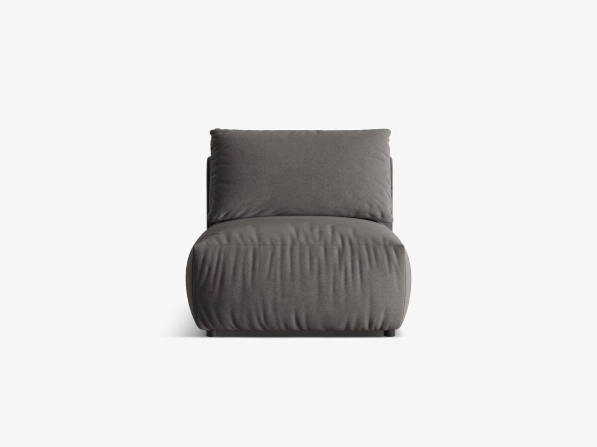 Modulo singolo Chris in velluto – L85 cm - immagine 5