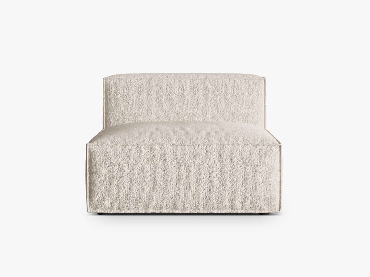 Modulo singolo Nuria in bouclé – L100 cm - immagine 12
