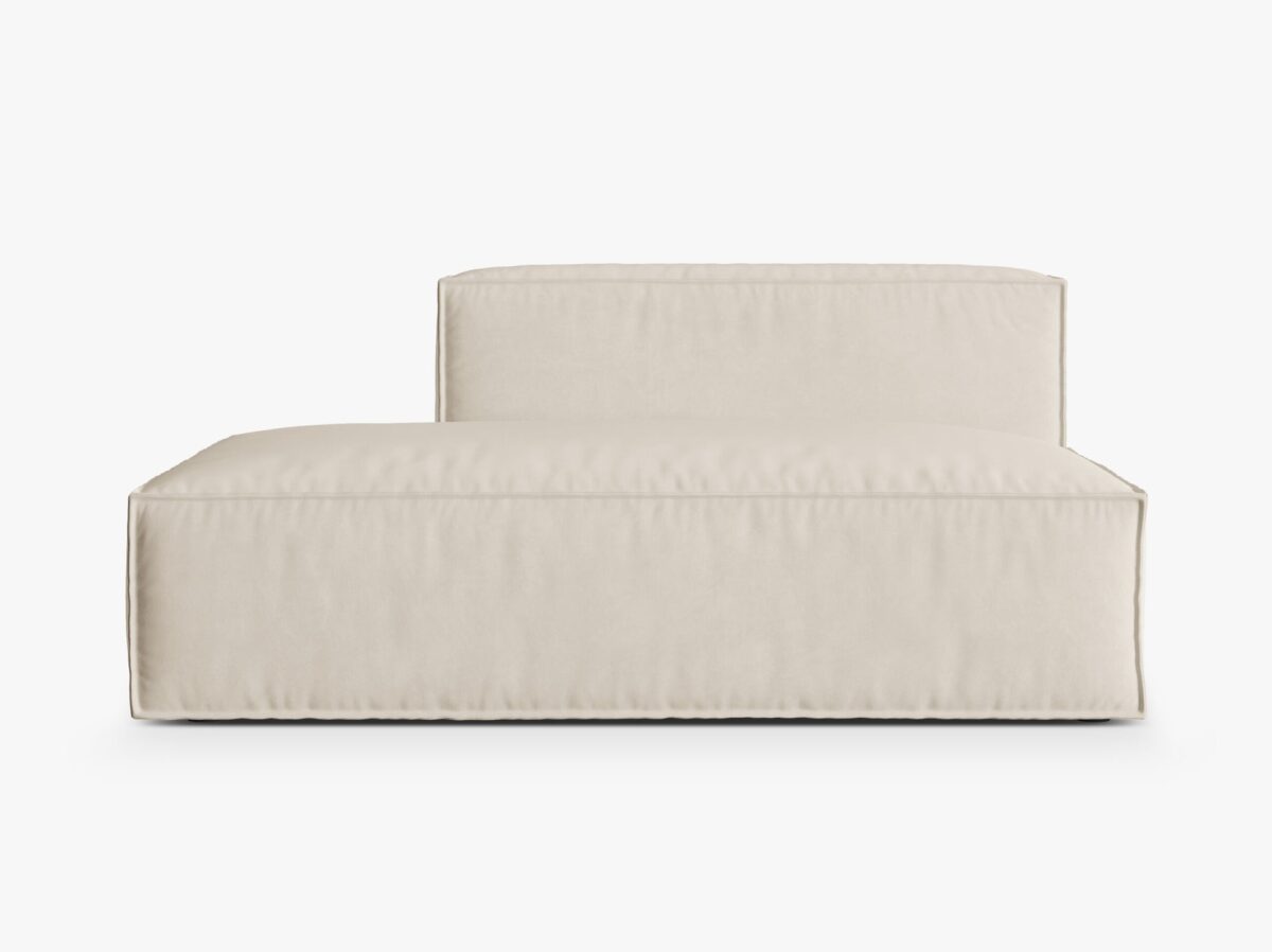 Modulo singolo Nuria in velluto – L165 cm - immagine 8