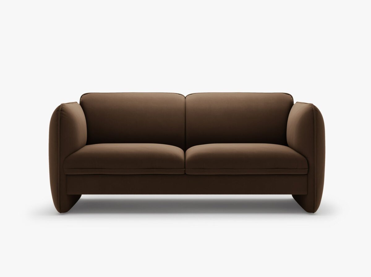 Divano Georgia 2 posti in velluto Magic Velvet - L168 cm - immagine 8
