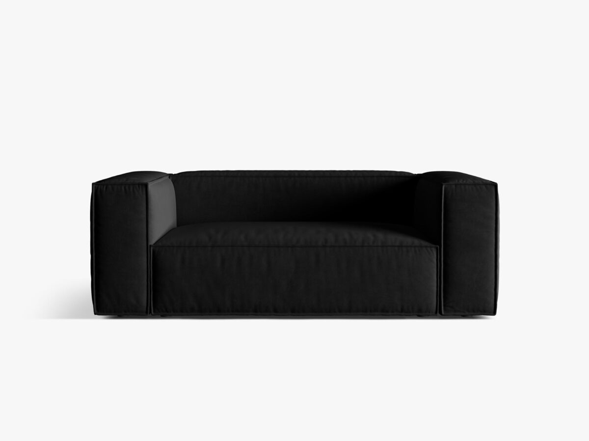 Divano Nuria 2 posti in velluto – L170 cm - immagine 12