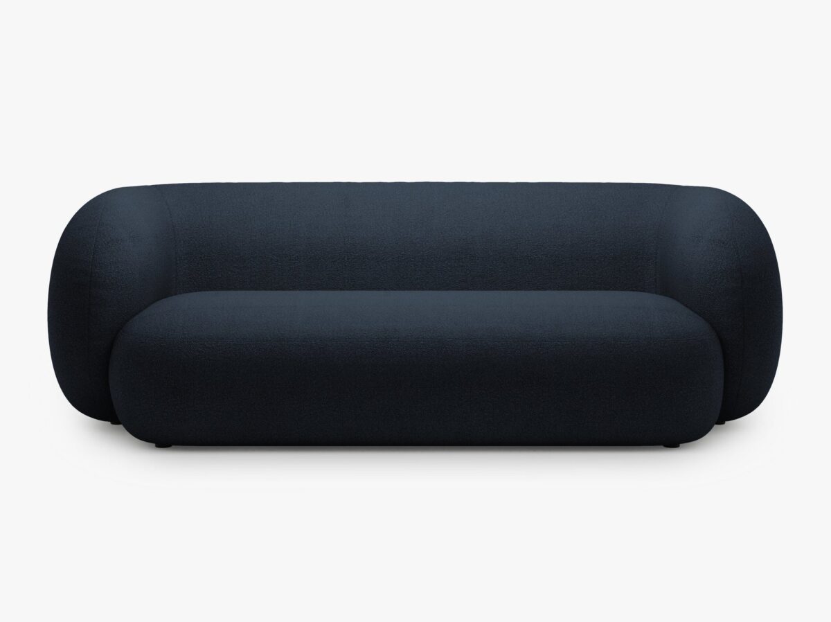 Divano Kate 3 posti in bouclé – L213 cm - immagine 10