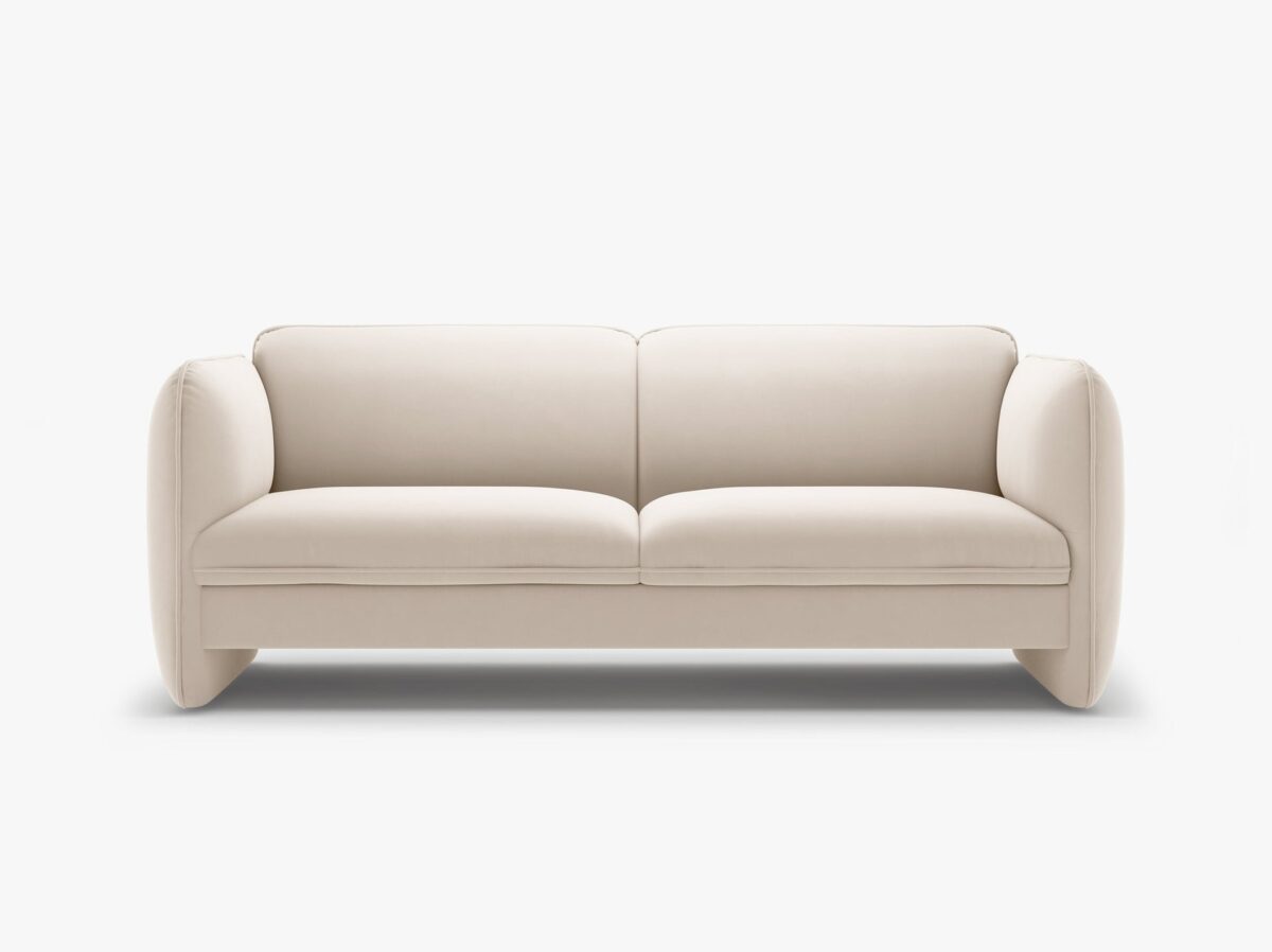 Divano Georgia 3 posti in velluto Magic Velvet – L204 cm - immagine 8
