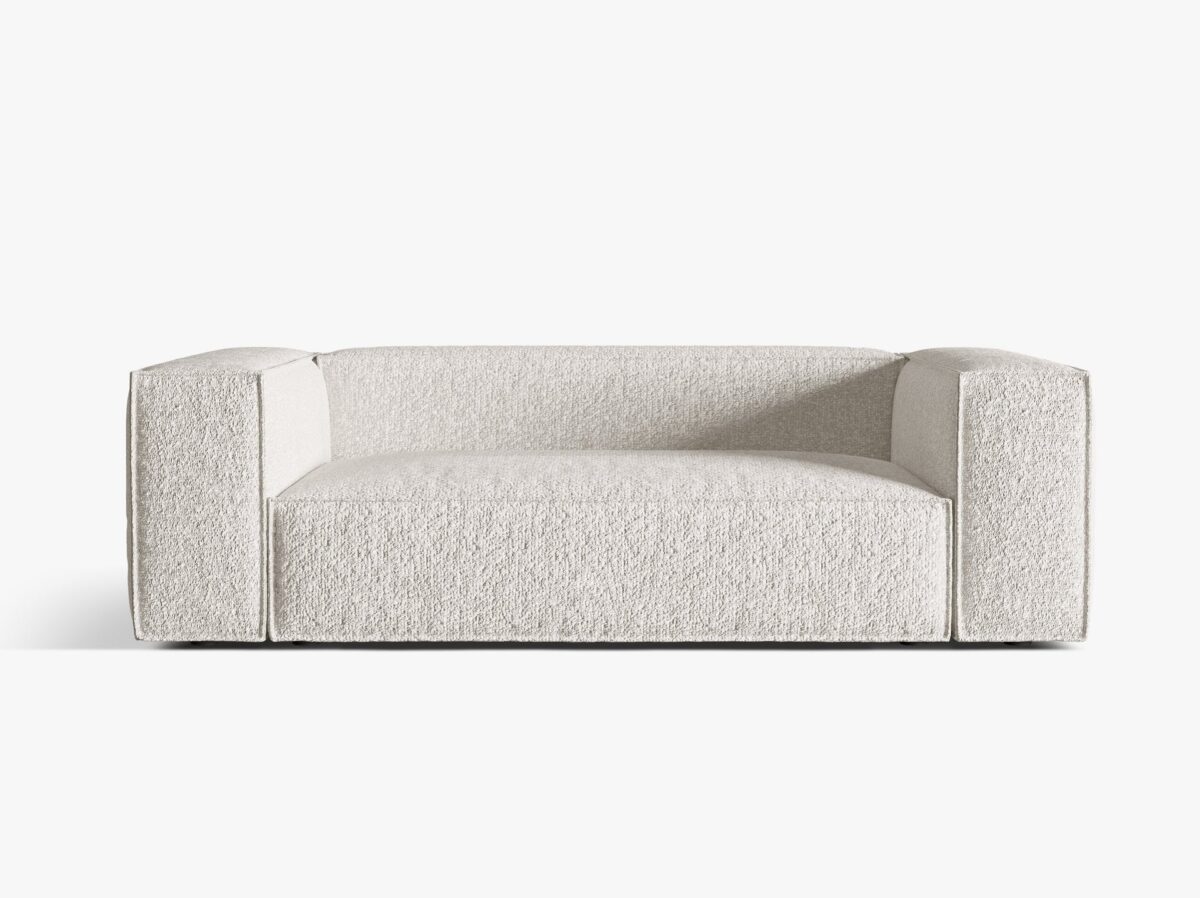 Divano Nuria 3 posti in bouclé – L210 cm - immagine 7