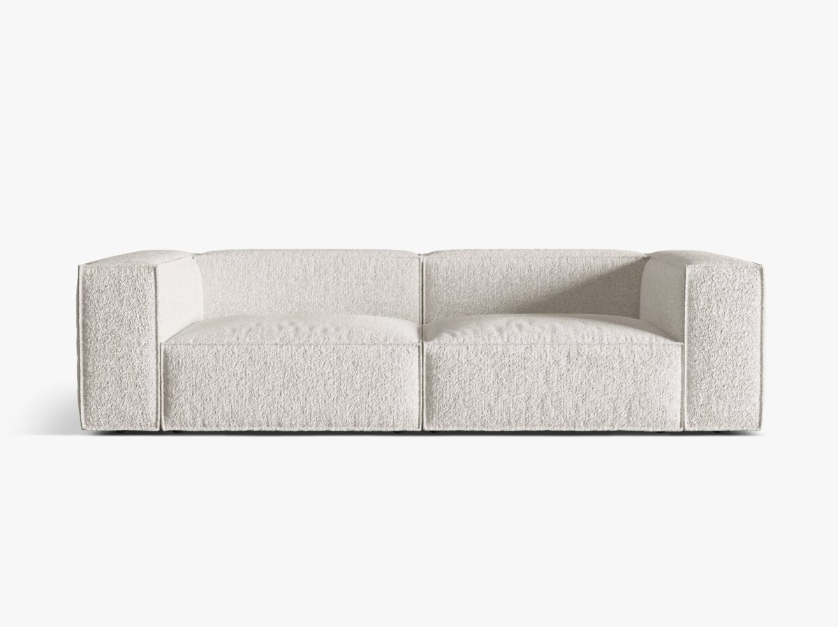 Divano Nuria 4 posti in bouclé – L250 cm - immagine 6