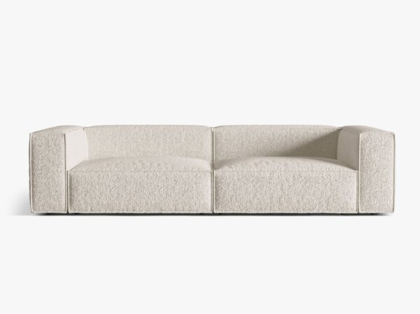 Divano Nuria 5 posti in bouclé – L290 cm