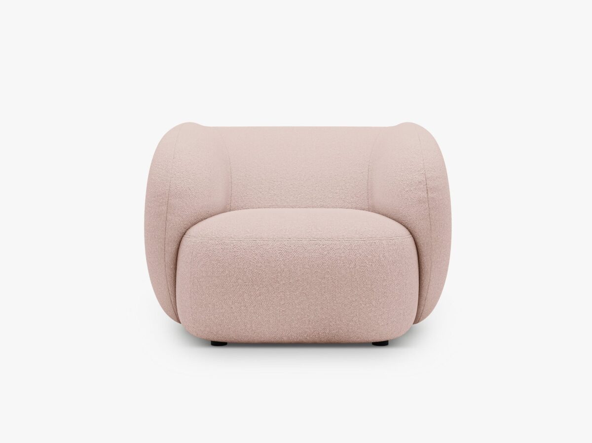 Poltrona Kate in bouclé – L108 cm - immagine 7