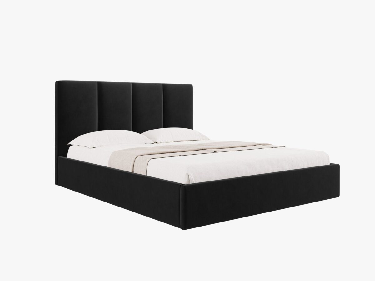 Letto Pyla in velluto Matt Velvet – 140x200 cm - immagine 13