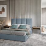Letto Pyla in velluto Matt Velvet – 160x200 cm