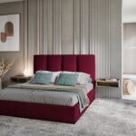 Letto Pyla in velluto Matt Velvet – 180x200 cm