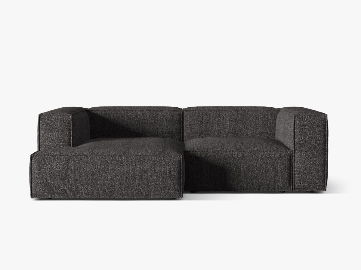 Divano angolare Nuria in bouclé – L252 cm - immagine 12