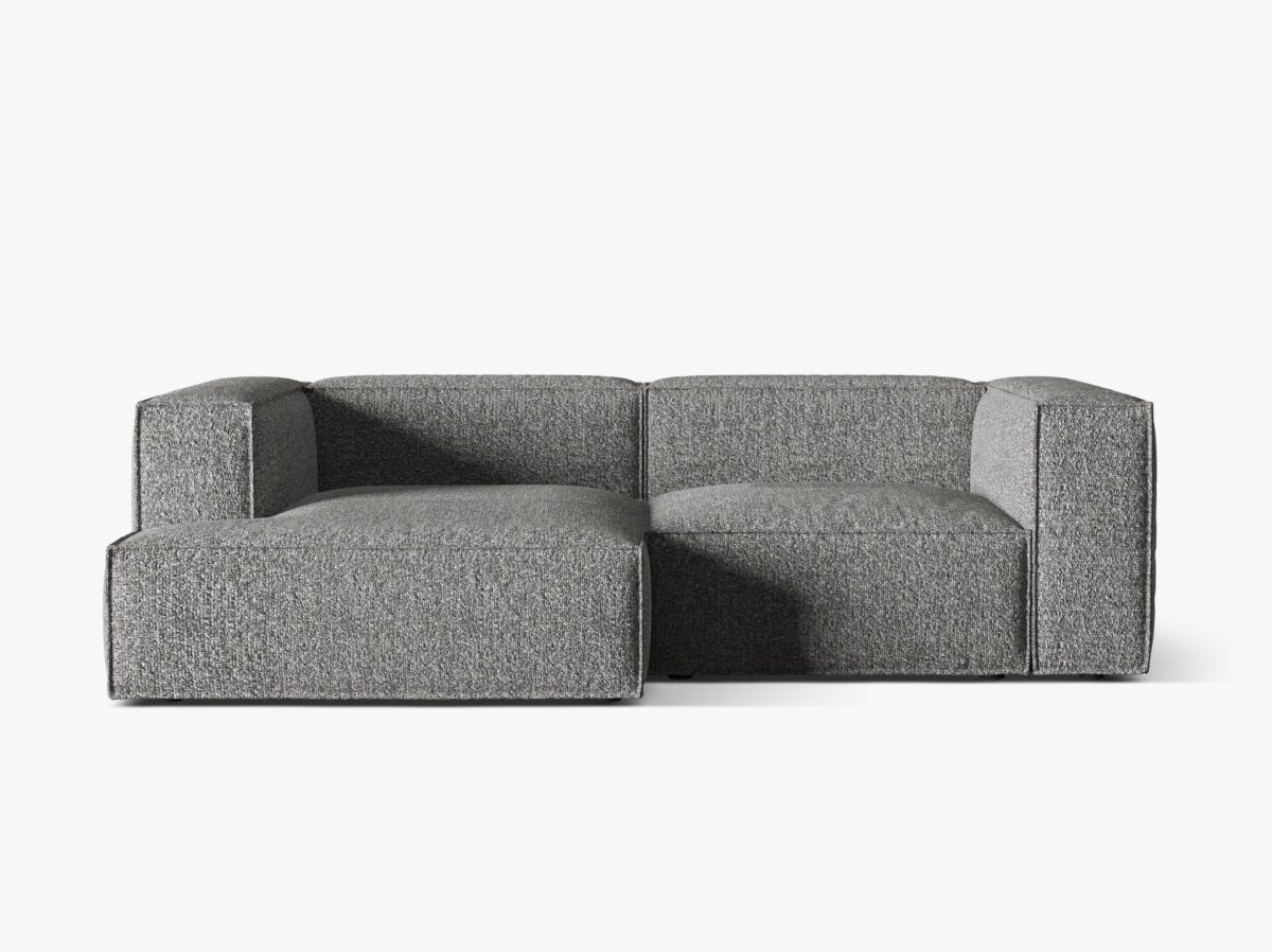 Divano angolare Nuria in bouclé – L252 cm - immagine 7