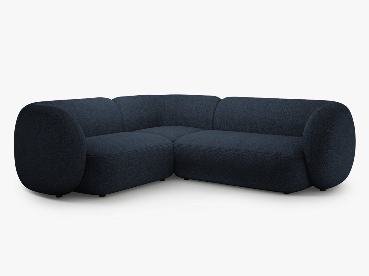 Divano angolare Kate in bouclé – L252 cm - immagine 10