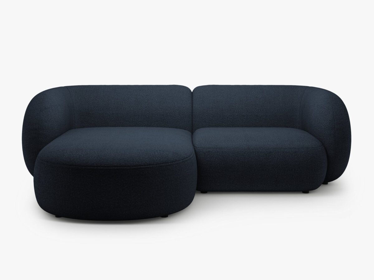 Divano angolare Kate in bouclé – L255 cm - immagine 10