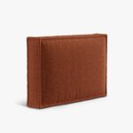 Cuscino decorativo Nuria in tessuto strutturato – 60x40 cm