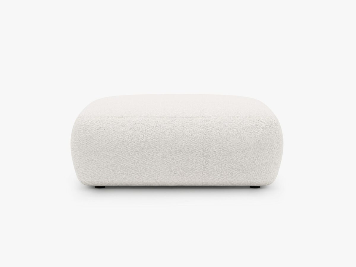 Pouf Kate in bouclé – L99 cm - immagine 8