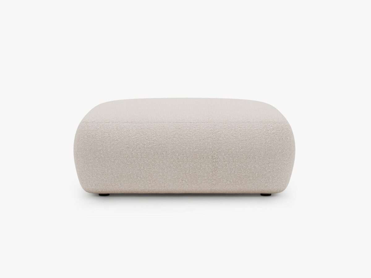 Pouf Kate in bouclé – L99 cm - immagine 7