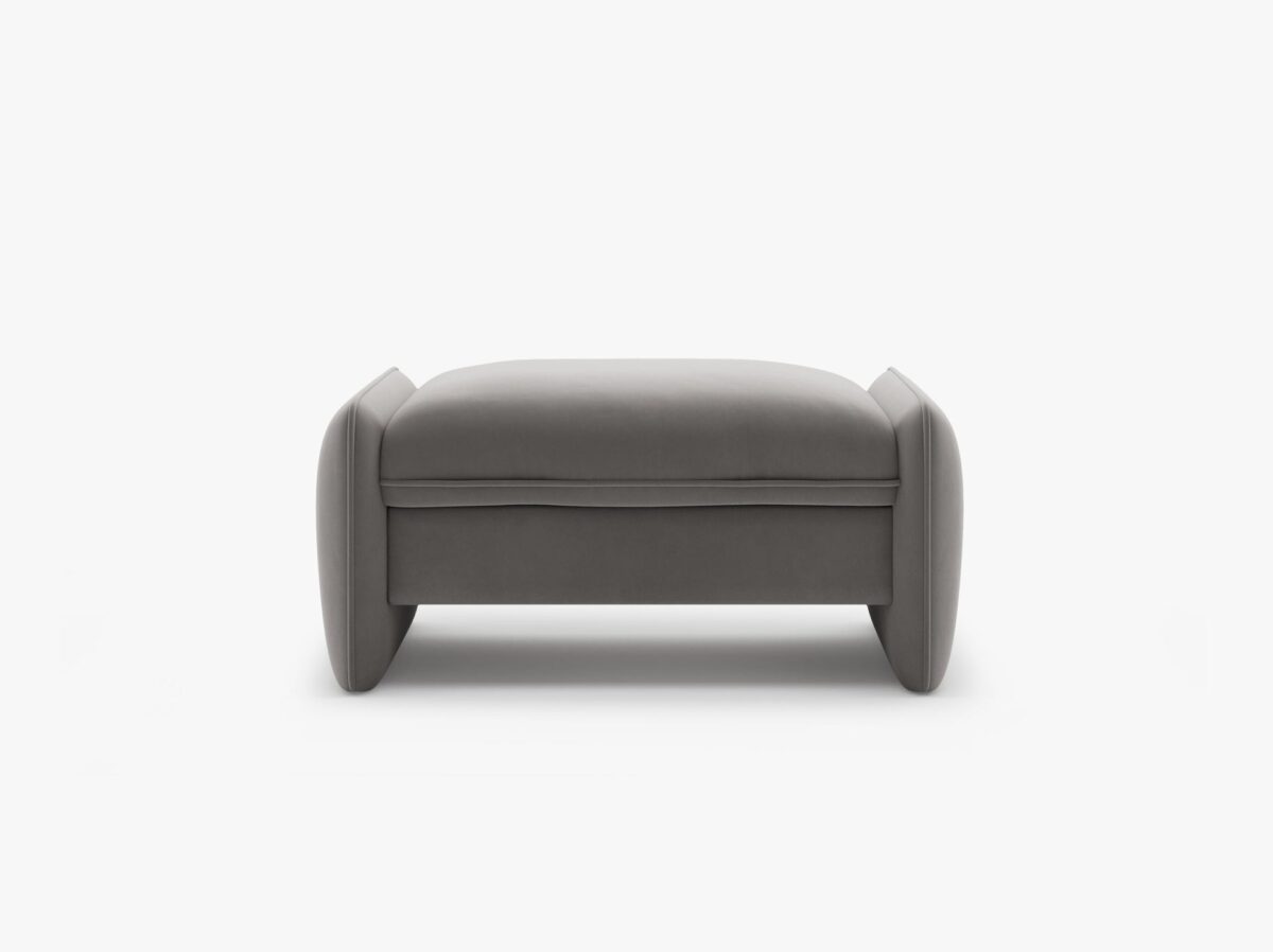 Pouf Georgia in velluto Magic Velvet – 95x70 cm - immagine 10