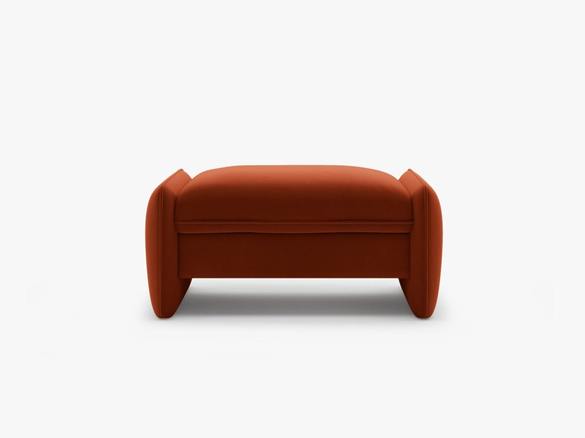Pouf Georgia in velluto Magic Velvet – 95x70 cm - immagine 12
