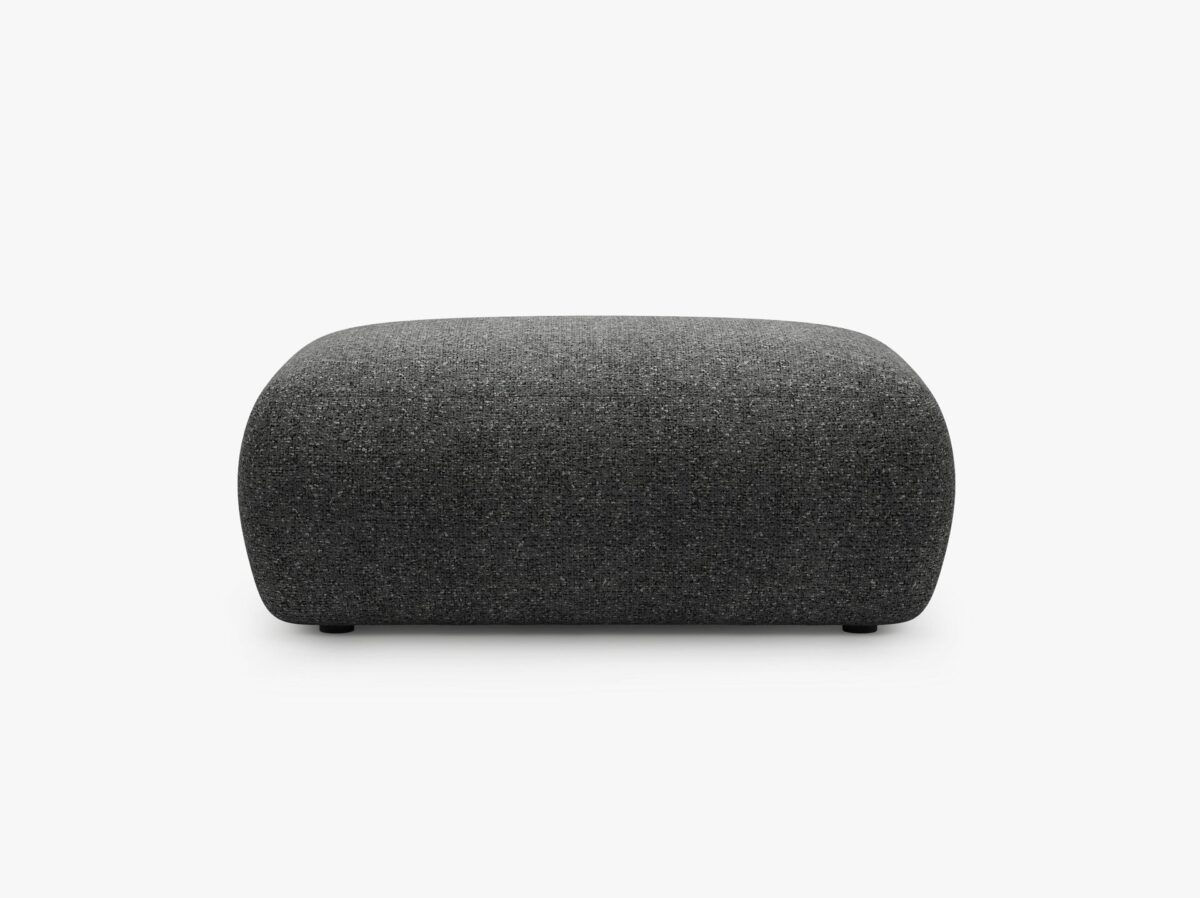 Pouf Kate in tessuto strutturato – L99 cm - immagine 6