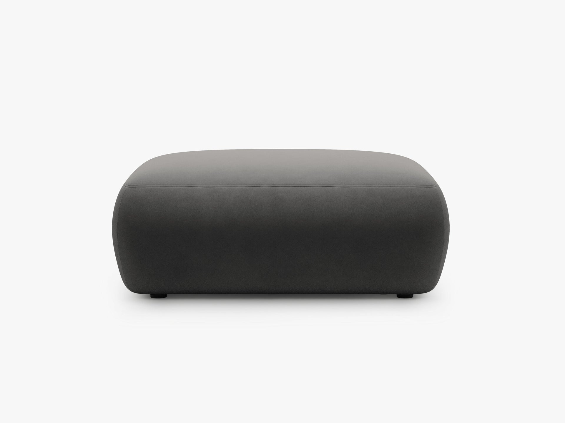 Micadoni-MIC_POUF_44_F1_KATE7-1 Pouf Kate in velluto – L99 cm - immagine 1