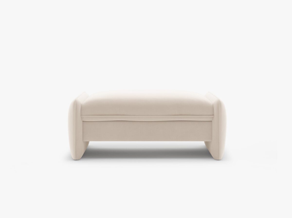 Pouf Georgia in velluto Magic Velvet – 115x70 cm - immagine 5