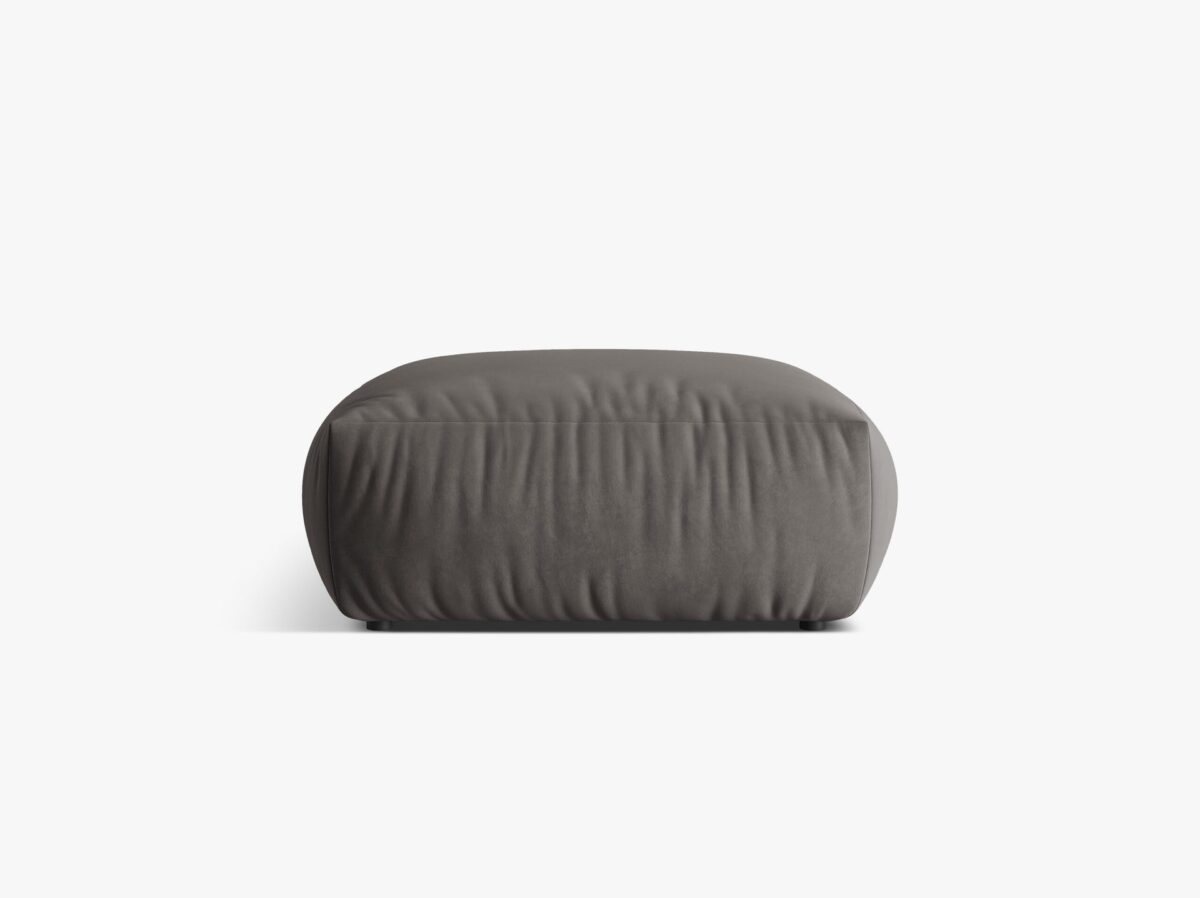 Pouf Chris in tessuto effetto lino – 100x100 cm - immagine 5