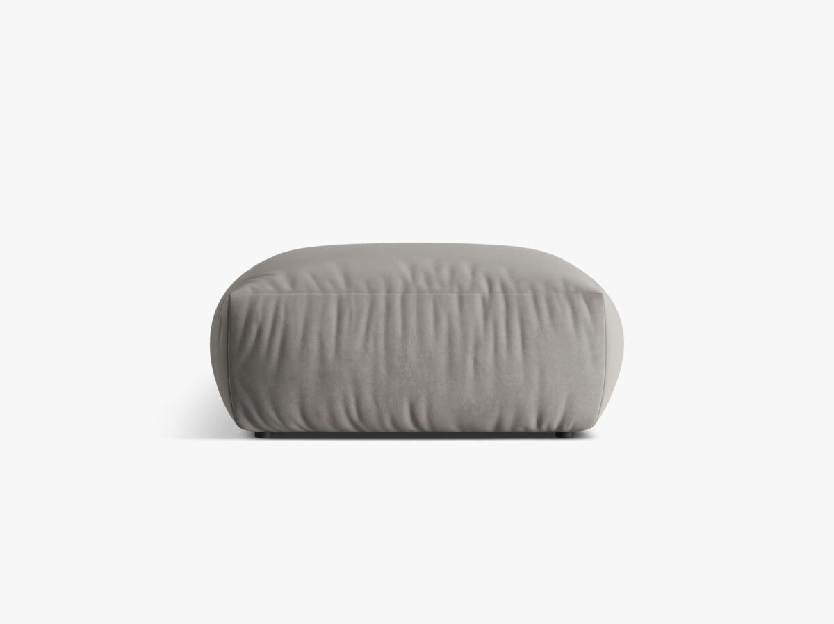 Pouf Chris in tessuto effetto lino – 100x100 cm - immagine 6