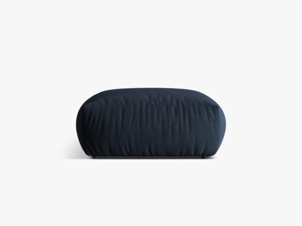Pouf Chris in tessuto effetto lino – 100x100 cm