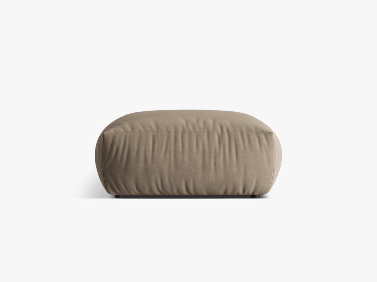 Pouf Chris in tessuto effetto lino – 100x100 cm - immagine 9