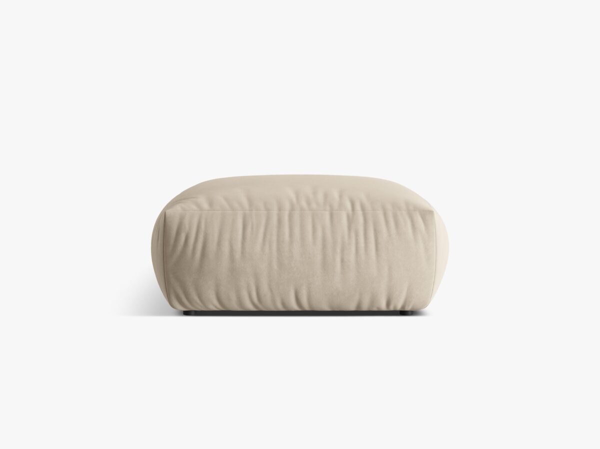 Pouf Chris in tessuto effetto lino – 100x100 cm - immagine 10